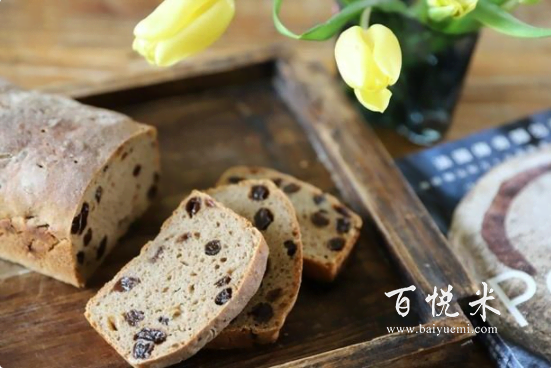 最全面包烘焙制作教程，葡萄干黑麥面包，快來試試